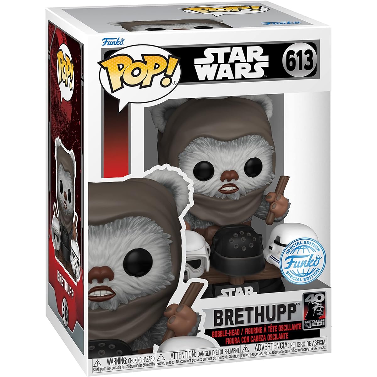 Funko Star Wars Return of the Jedi Breath Up with Helmet 40th Anniversary POP! Vinyl