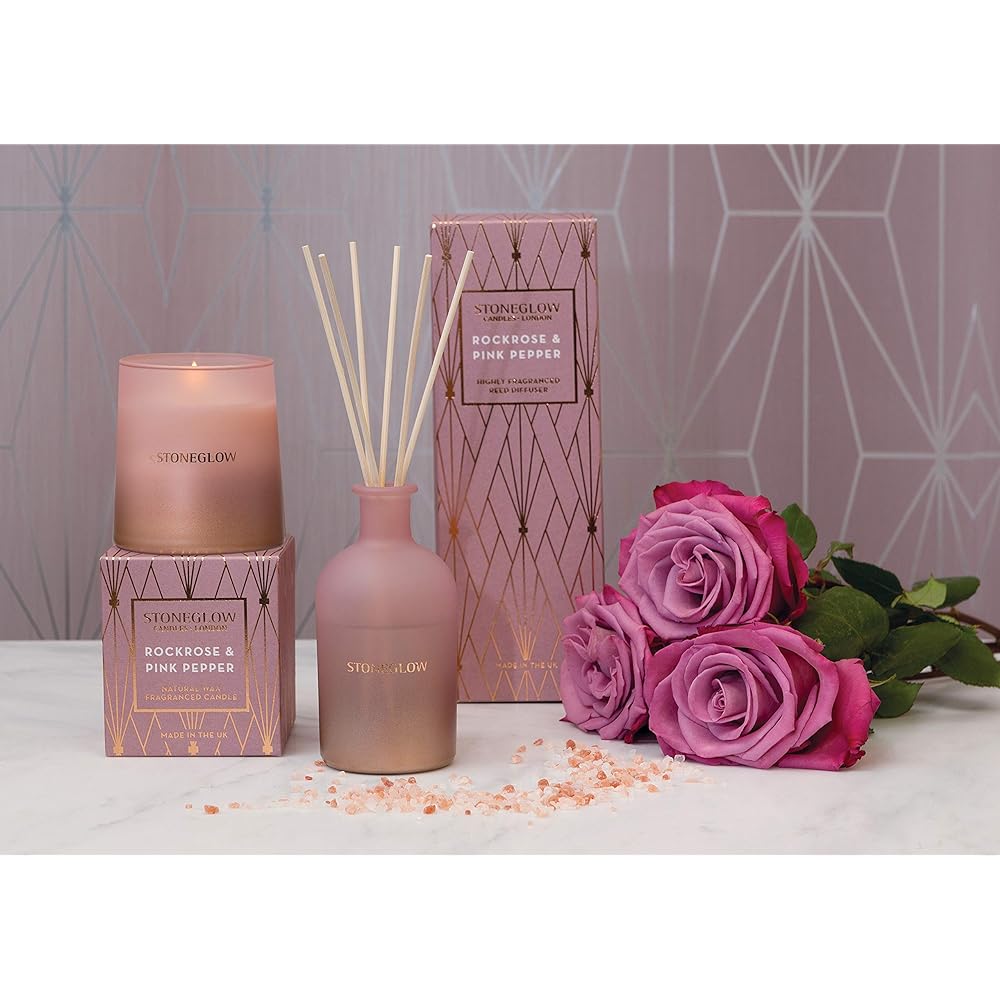 Euro Japan Elegance Diffuser 200ml/Rock Rose & Pink Pepper