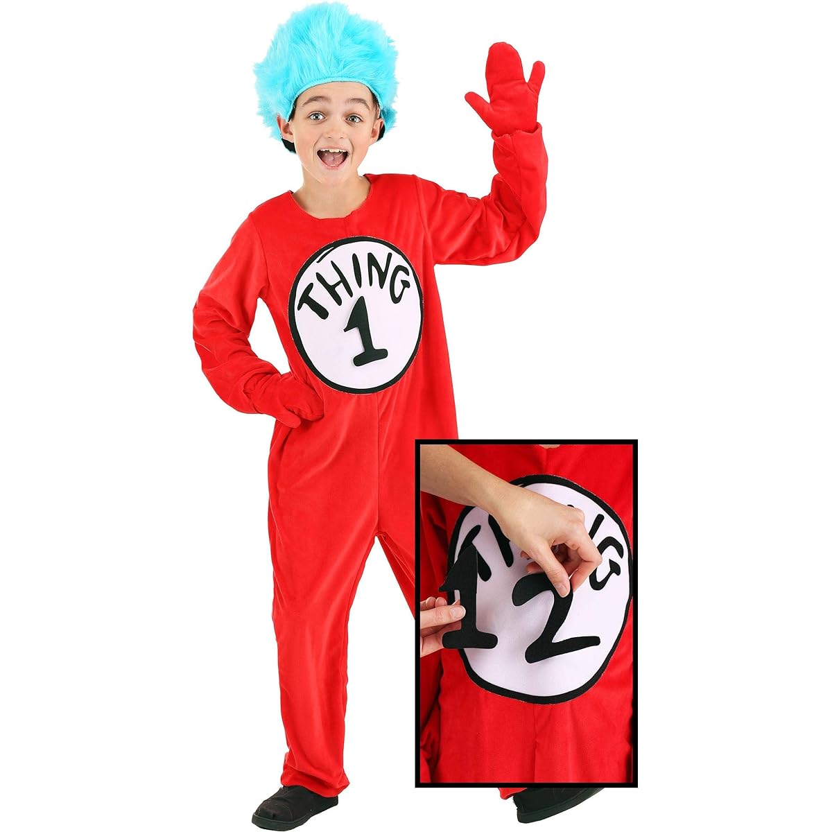 Dr. Seuss Sing 1 Sing 2 Deluxe Costume Kids Small