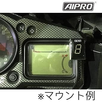 AIpro ZX-9R Dedicated APK5 Shift Indicator Gear Position Meter ZX900C/D ZX900E ZX900F (LED Green)