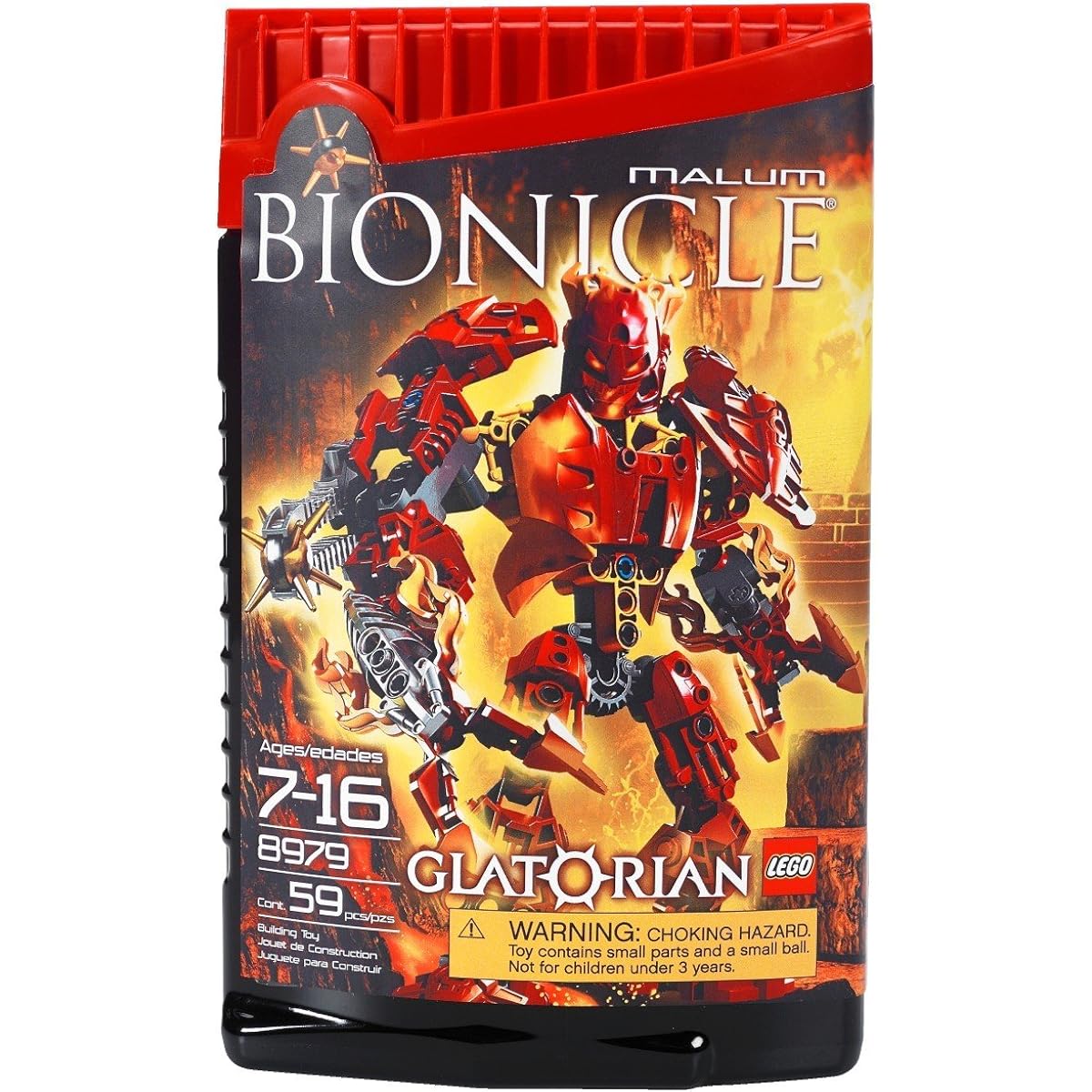LEGO 8979 BIONICLE Glatorian Malum