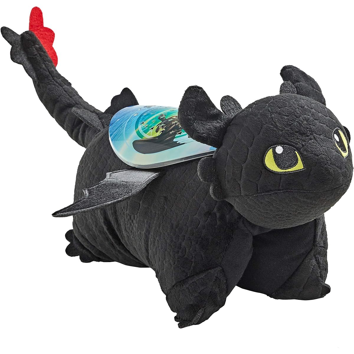 Pillow Pets NBC Universal How to Train Your Dragon Toothless Sleeptime Lite 16" Stuffed Animal Plush Toy