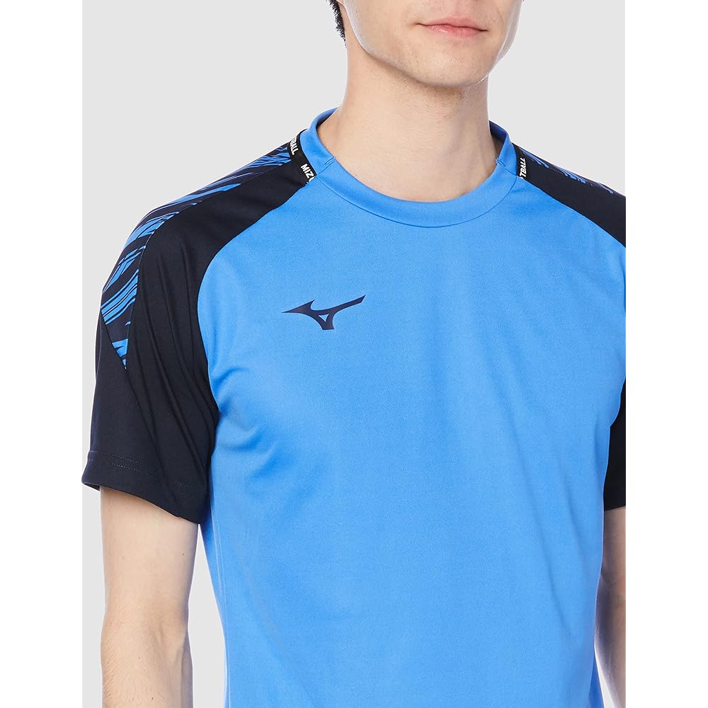 [Mizuno] Soccer Wear Printed Field Shirt Sweat Absorbent Quick Drying P2MA2040