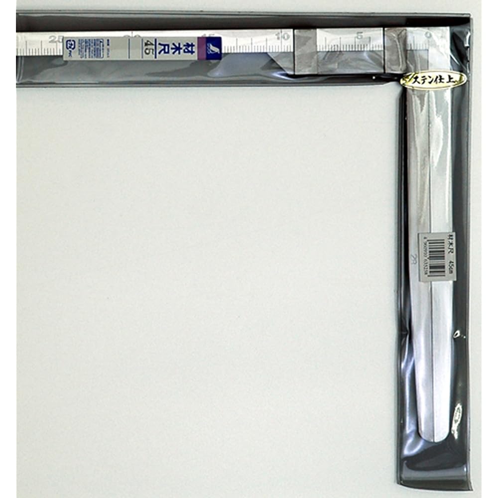 Shinwa Sokutei Lumber Measure Stainless Steel 45cm 63525