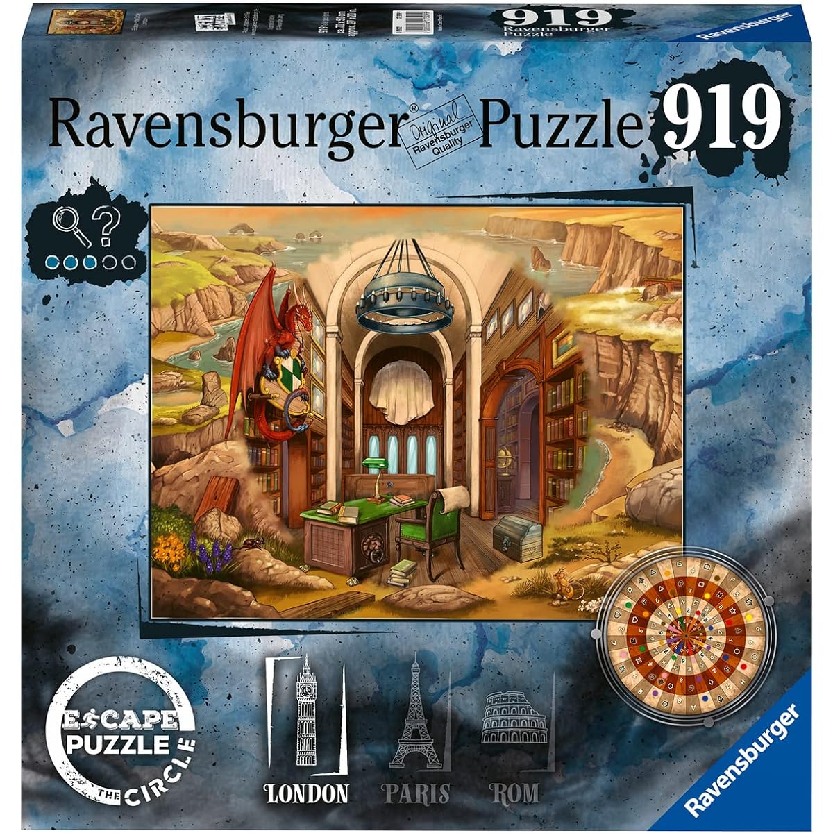 Escape Puzzle - the Circle - London Jigsaw Puzzle, 945 Piece