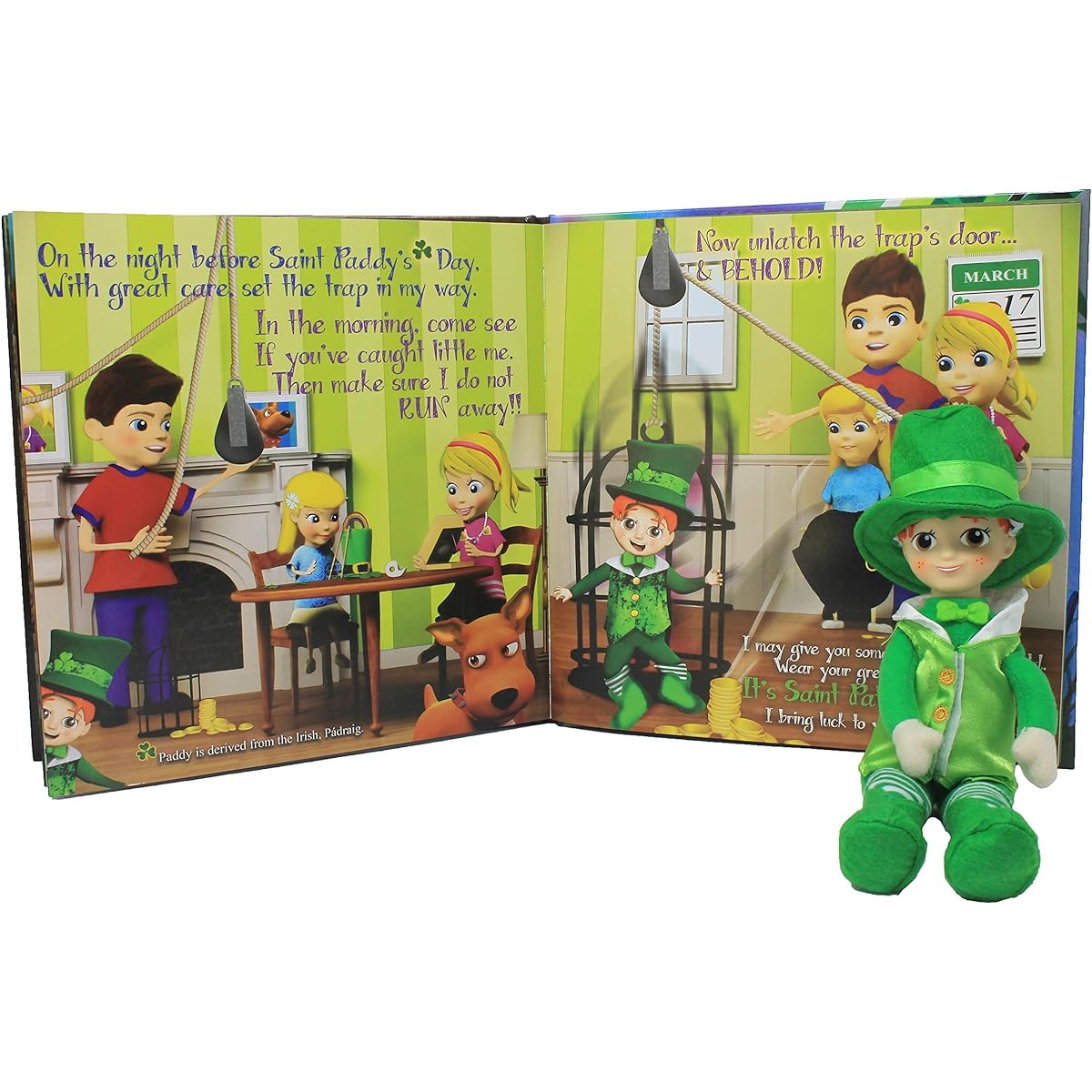 Lucky Little Leprechaun - St. Patrick's Day Traditional Leprechaun Doll