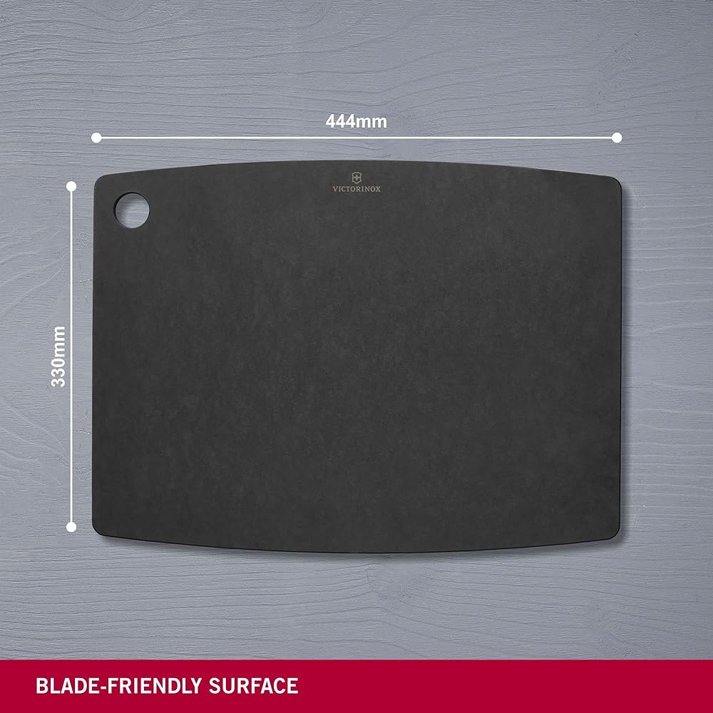 VICTORINOX Epicurean Cutting Board Durable Cutting Board XL Kitchen Series Black Stylish and Sustainable Wood Fiber Material Dishwasher Safe 7.4123.3