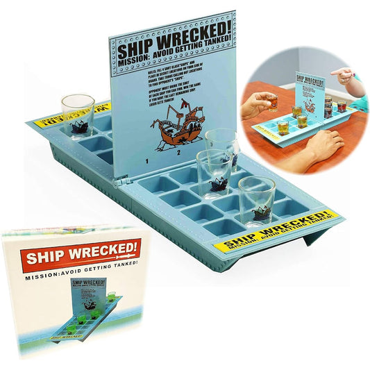 MÝtty's Toy Stop Ship Wrecked! A game with a mission: avoid getting into the tank!