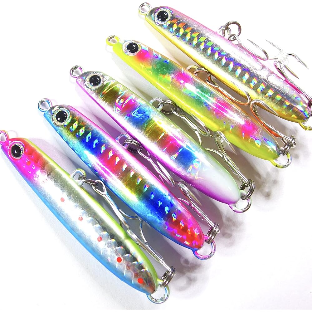 Hiramel Lure [Momo Lure] Momoru Lure Metal Jig 32g Underwater Spin Beam Search Carefully selected colors that allow you to search a wide range For sea bass, blue fish, flatfish, bottom fish, and sand fish.