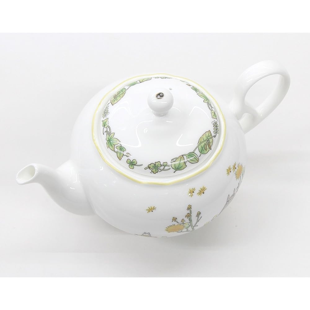 Noritake Tea Pot (with Tea Strainer) 600cc My Neighbor Totoro Microwave Safe Bone China TT97863/4924-4