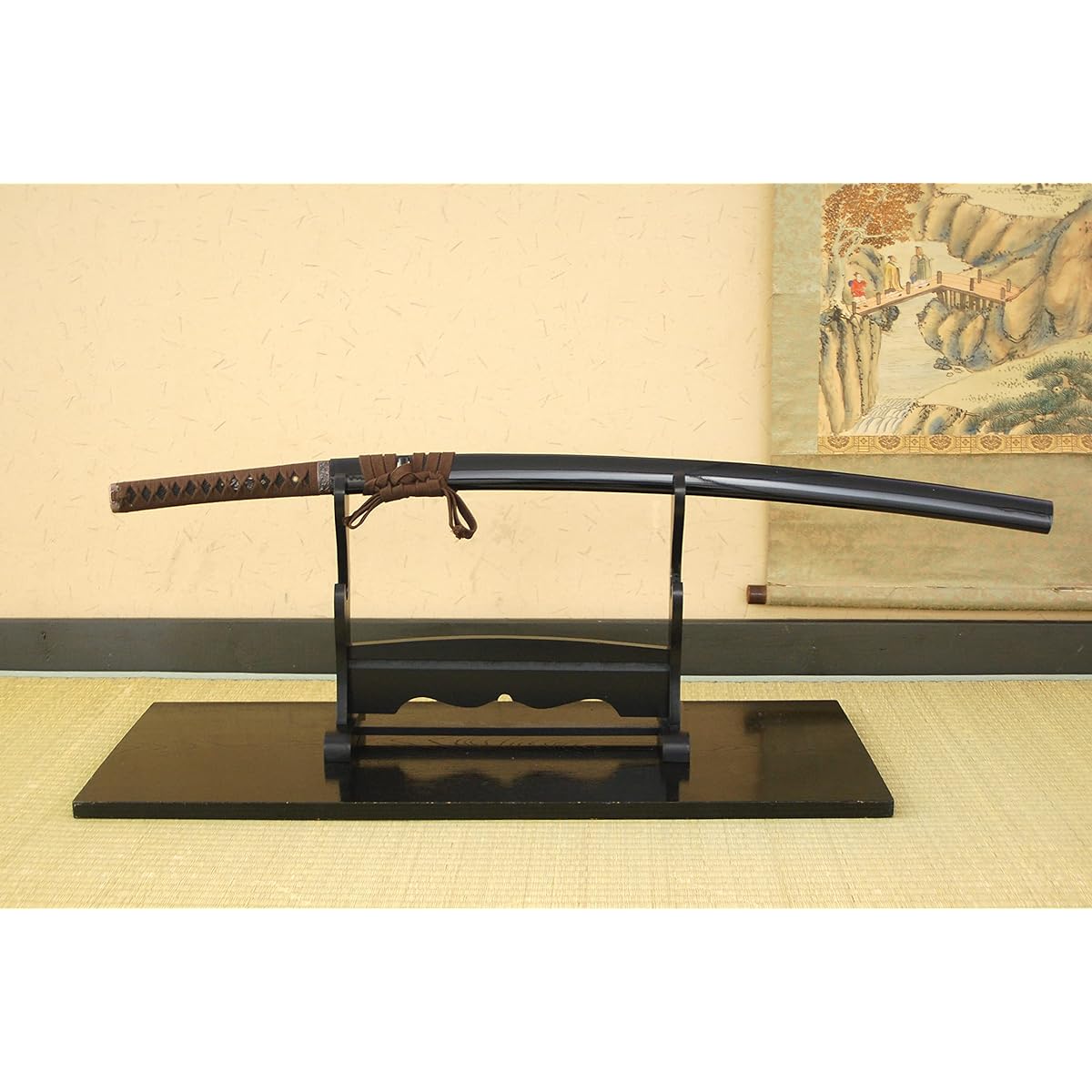 Shinobiya Imitation Sword Famous Sword Himezuru Ichimonji (Sword, Sheath, Sword Bag, Wipe Cloth, Imitation Sword Certificate Set)