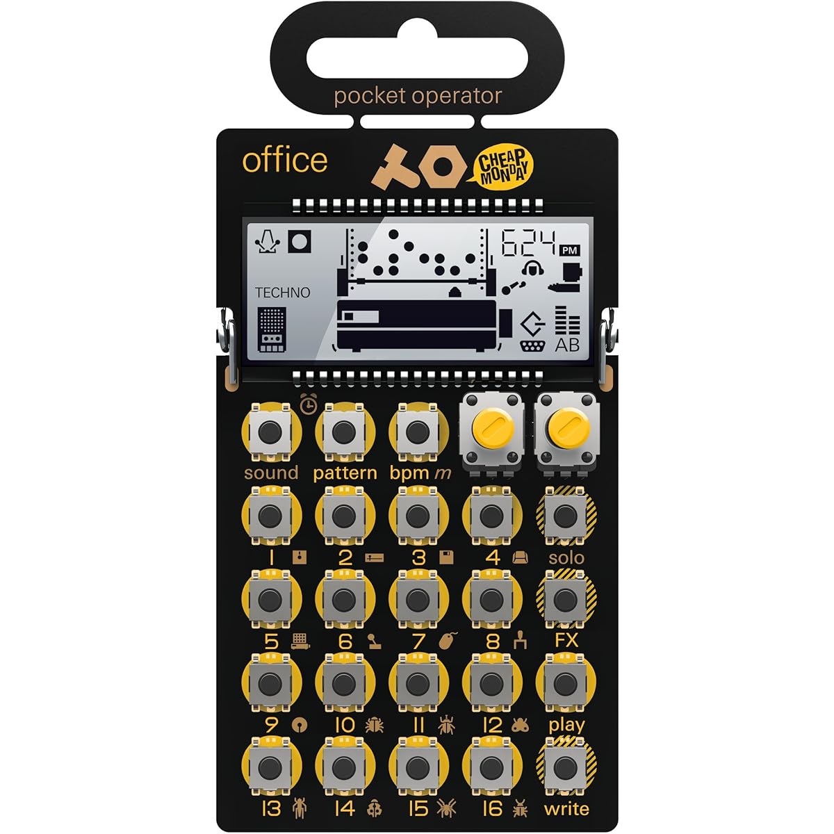 Teenage Engineering Pocket Operator Rhythm Machine PO-24 office [Regular Imported Product]