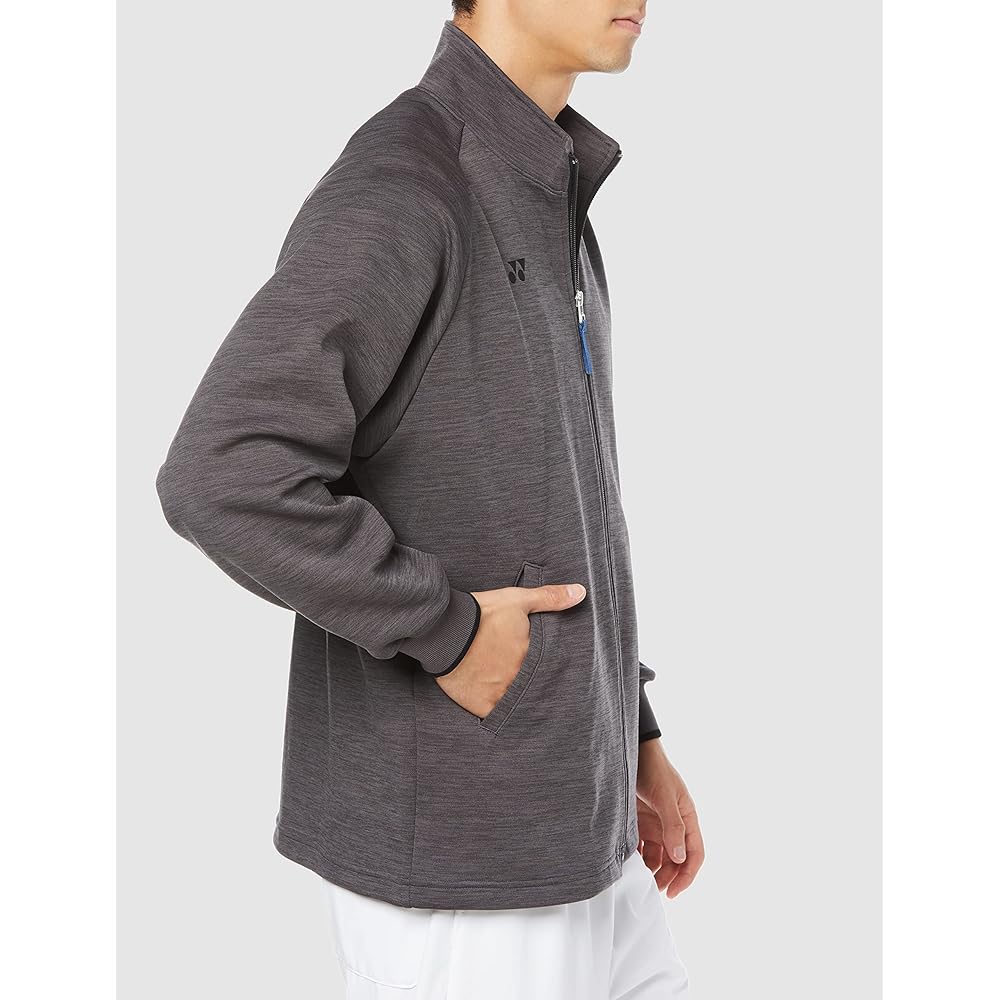 [Yonex] Kiraku for medical and nursing care Soft and durable! Stylish heathered rehabilitation jacket CY400