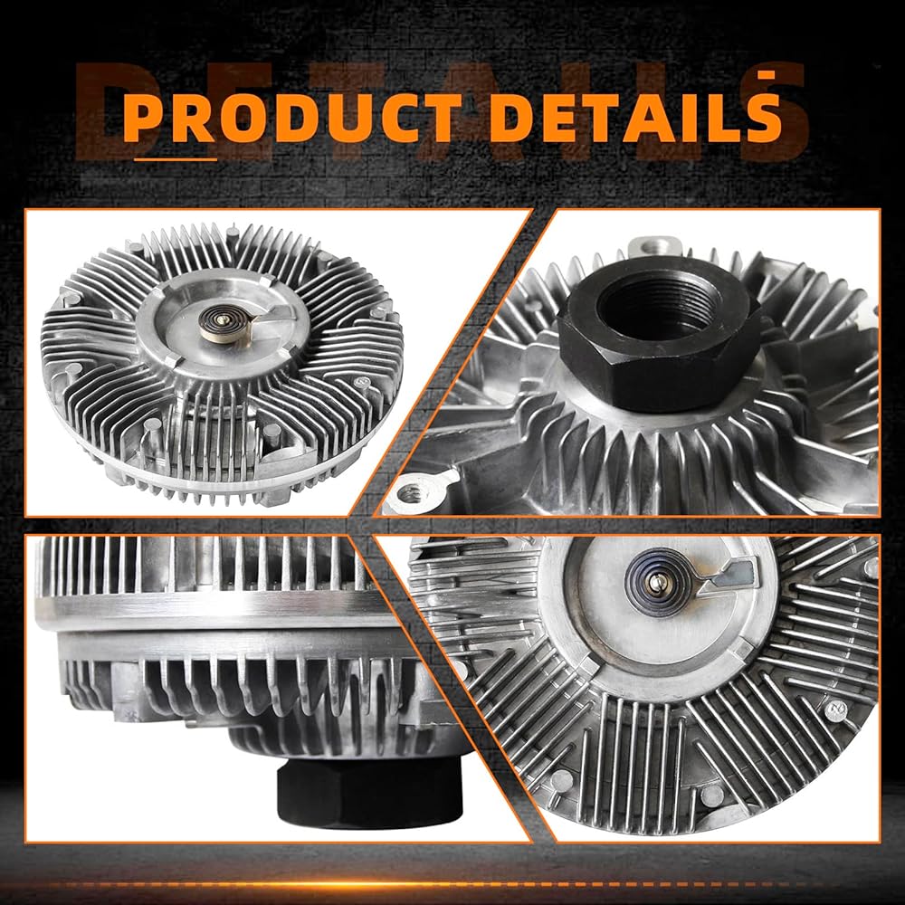 TOPAZ 2830 Engine Radiator Cooling Fan Clutch for 88-94 Ford E-350 Econoline Club Wagon 7.3L V8