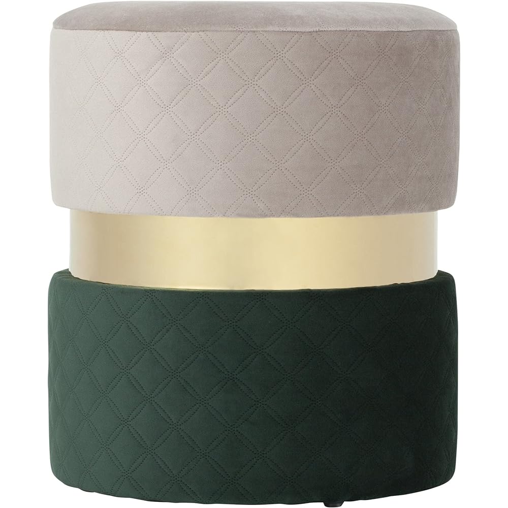 Francfranc Gem Stool Gray x Green Chair Make Stool