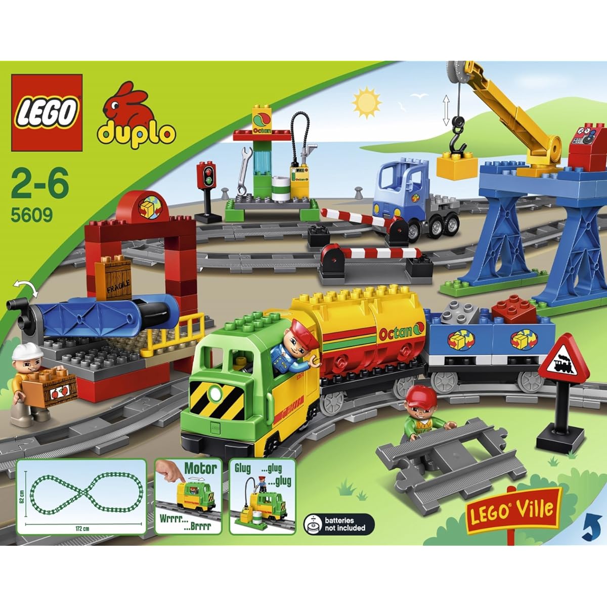 LEGO Duplo Legoville Deluxe Train Set (5609) [Parallel Import]