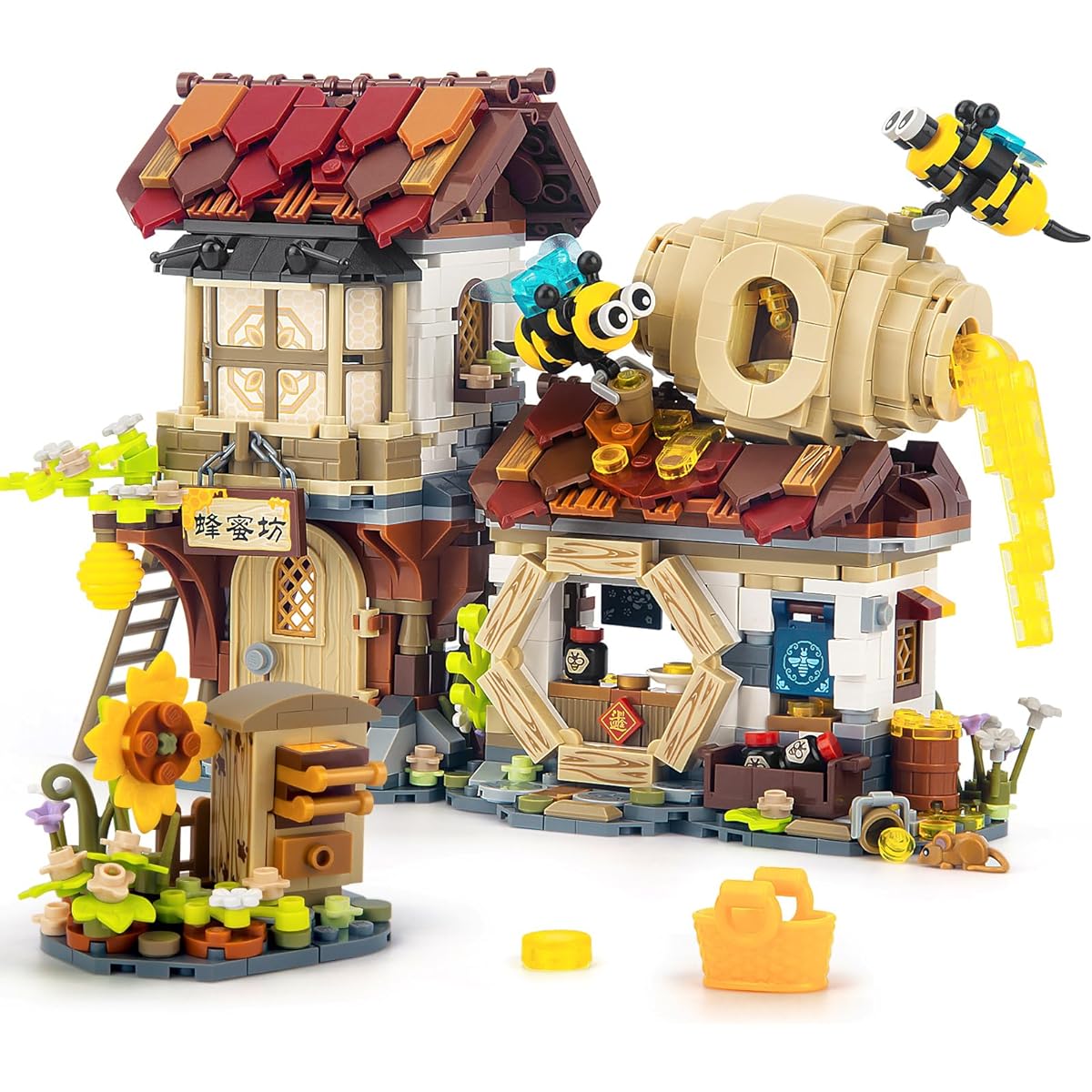 HIGH GODO Honey Shop Building Block Set
