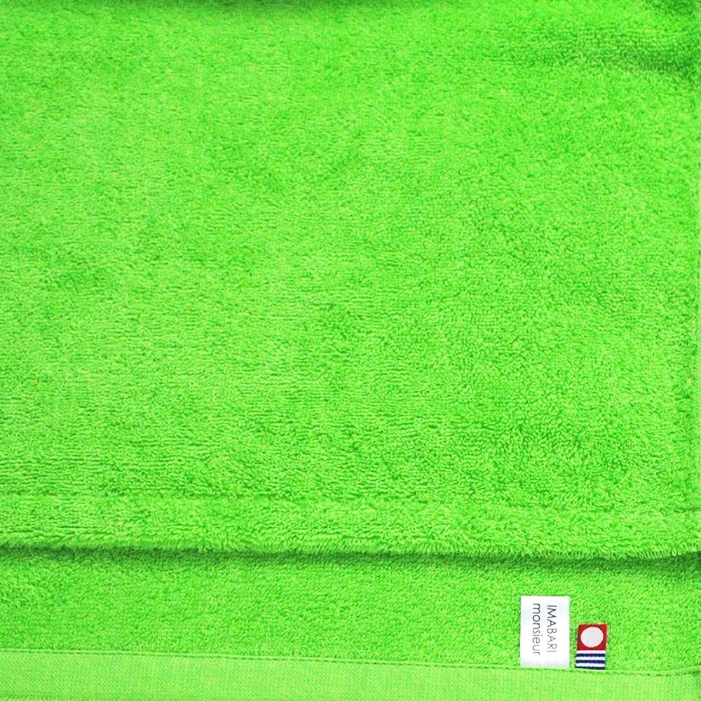 oruta Imabari Towel Deodorizing Imabari Mini Bath Towel 40 x 110cm Set of 2 (Lime)