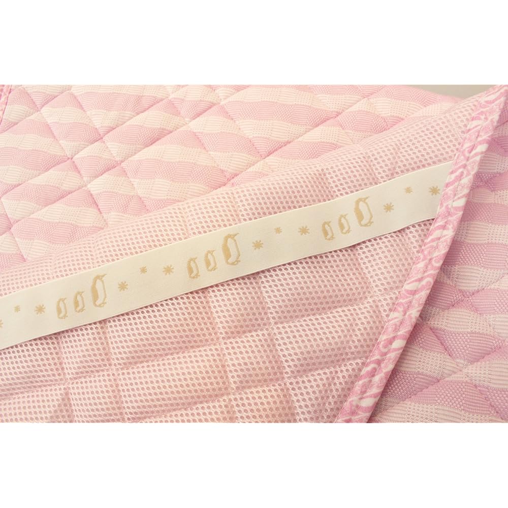 Romance Kosugi Mattress Pad, Pink, Semi-double, Ice Sleeping, Regular, Cool to the Touch, Deodorizing Cotton 1-3131-5613-8100