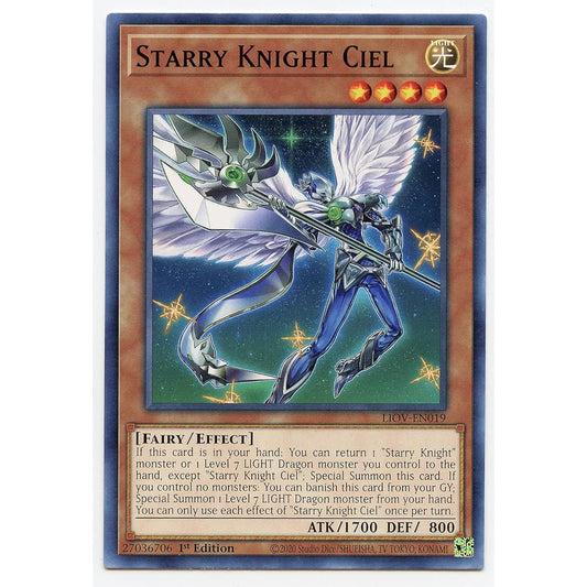Starry Sky Knight Ciel - LIOV-EN019 - Common - First Edition