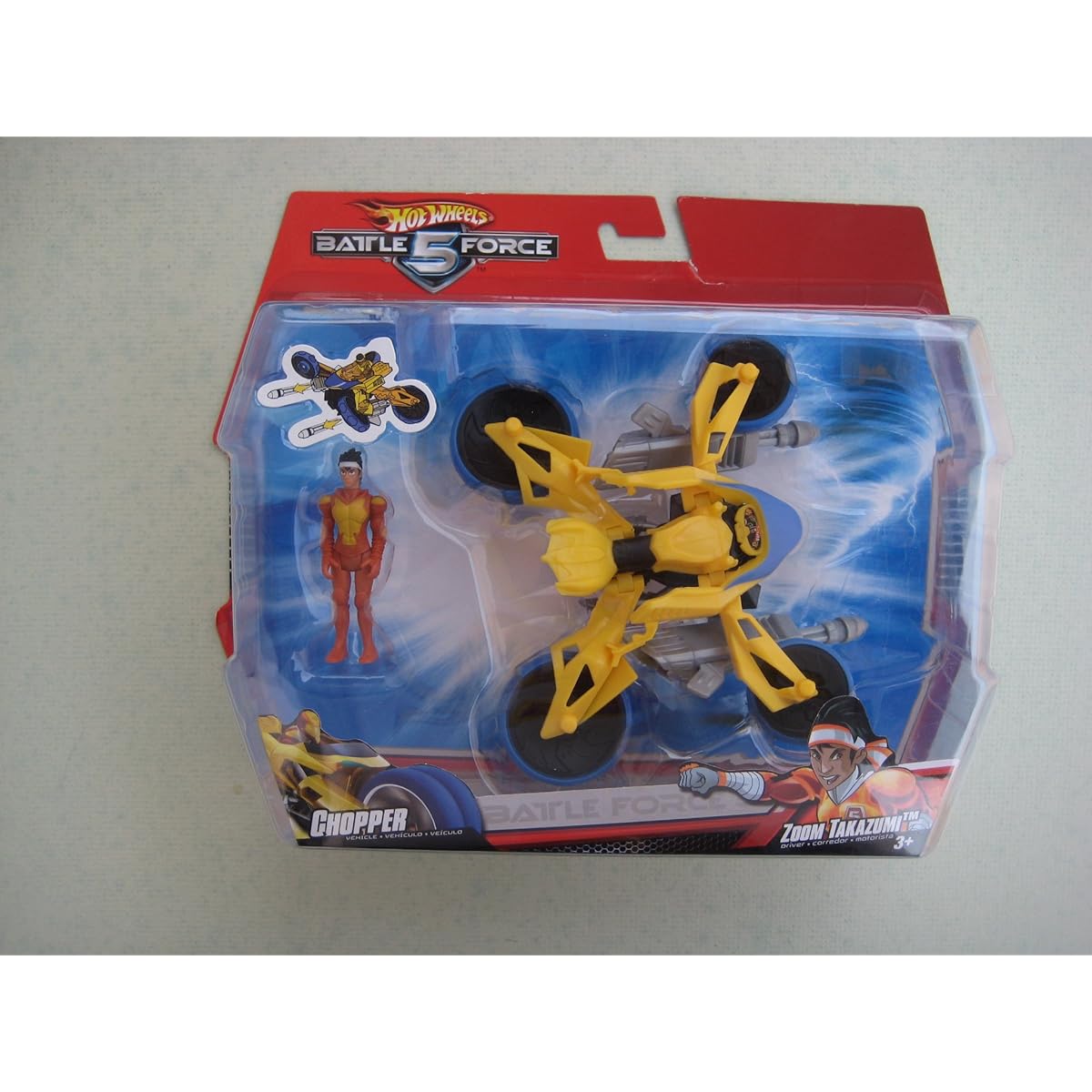 Hot Wheels Battle Force 5 Zoom and Chopper