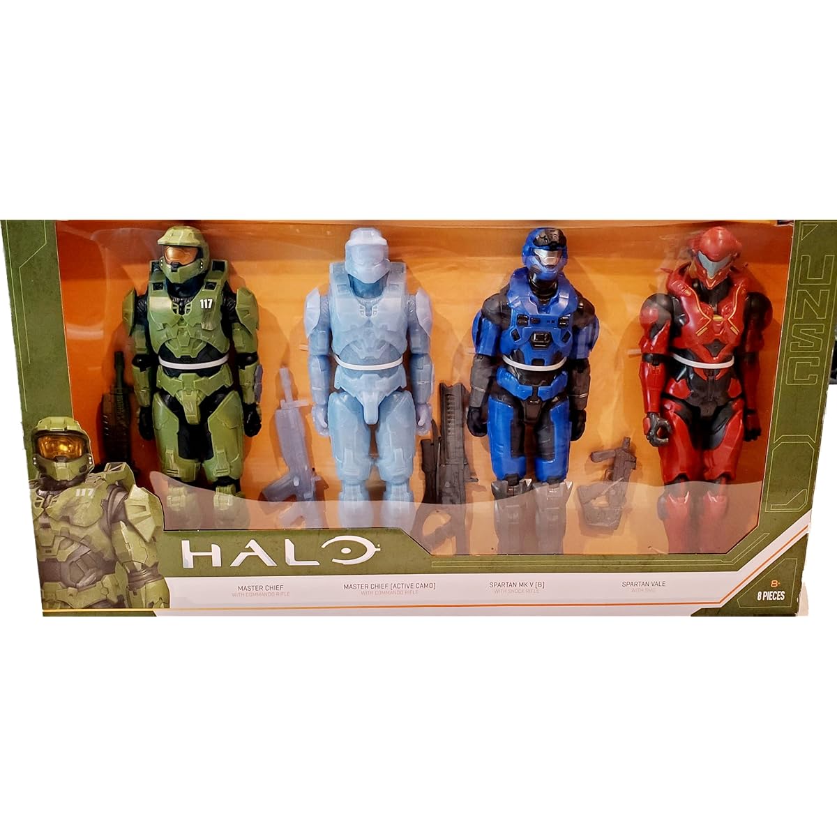 Halo 12" UNSC 4-Pack (8 pcs)