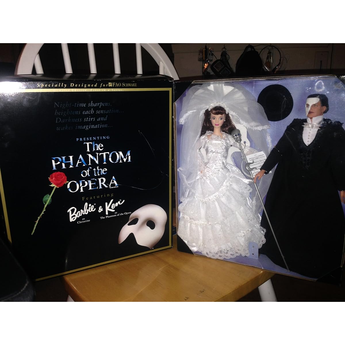FAO Schwarz The Phantom of the Opera & Ken Giftset