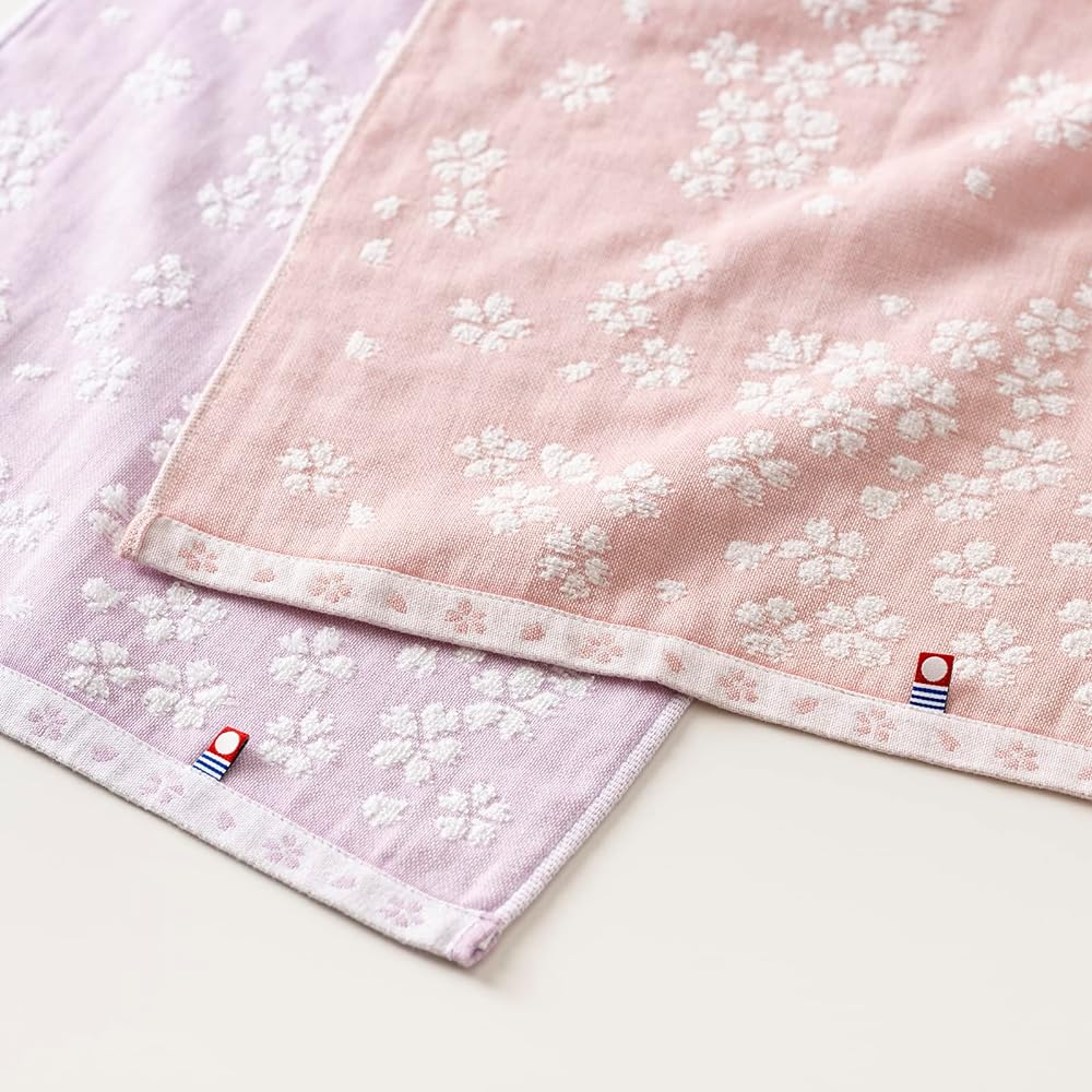 Imabari Towel Towel Set Gift Set of 2 Bath Towels 60 x 110cm Hanashizuka Made in Japan HSK3270