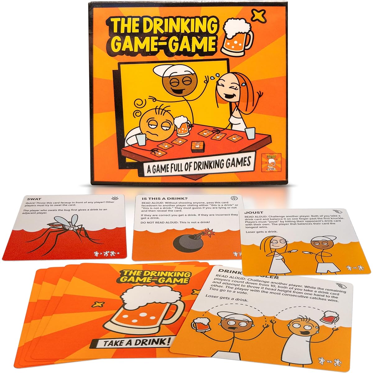 Guilt Free Gaming The Drinking Game - Fun Adult Minigames Collection for Parties