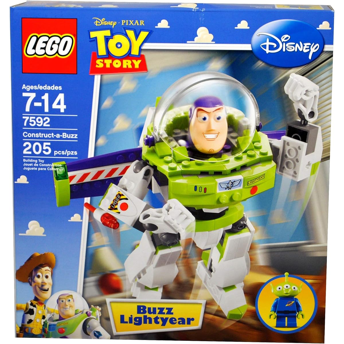 LEGO Disney Pixar Toy Story 7592 Construct-a-Buzz