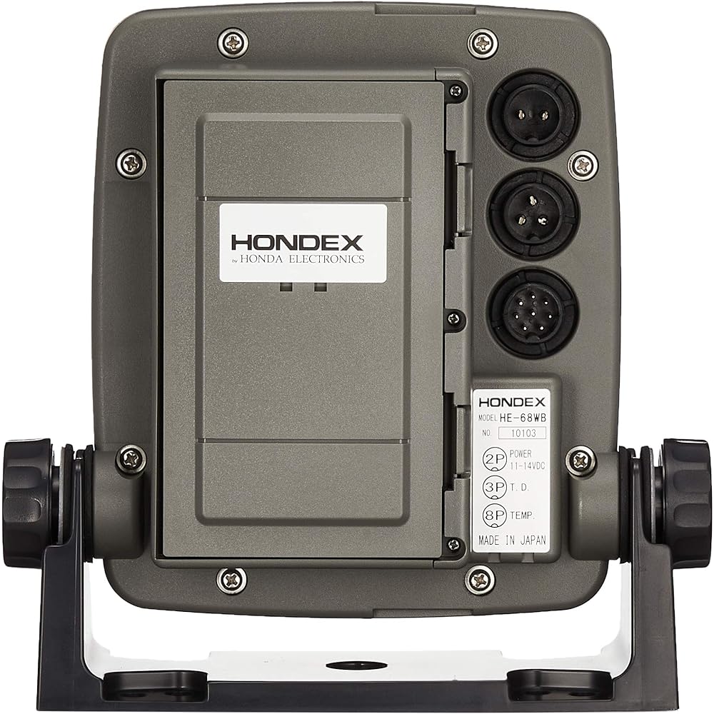 HONDEX 5-inch wide LCD portable fish finder HE-68WB