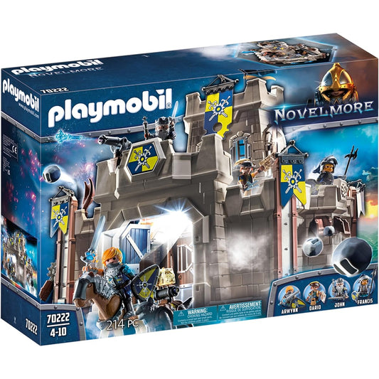 Playmobil 70222 Knights of Novelmore Castle Fortress with Stone Thrower and Water Cannon