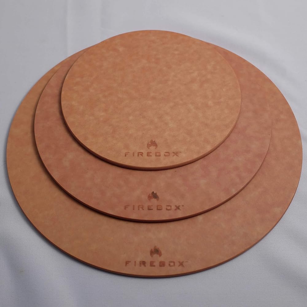 FIREBOX Cutting Board, Cutting Board, Heat Resistant Temperature 176 degrees, Pot Mat, Various Sizes [Genuine Japanese Product] Outdoor Camping BBQ Bushcraft Barbecue