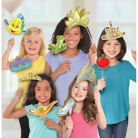 amscan Disney Princess Photo Booth Props - Pack of 13