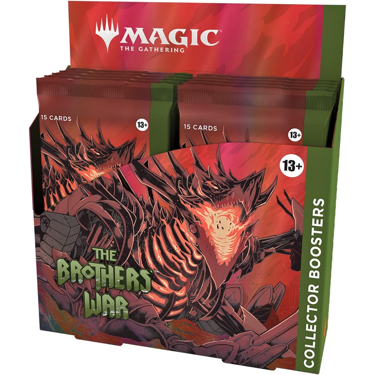 Magic: The Gathering Brothers of War Collector Booster English Version (BOX) 12 Packs D03120000 MTG Trading Card Wizards of the Coast D03120000