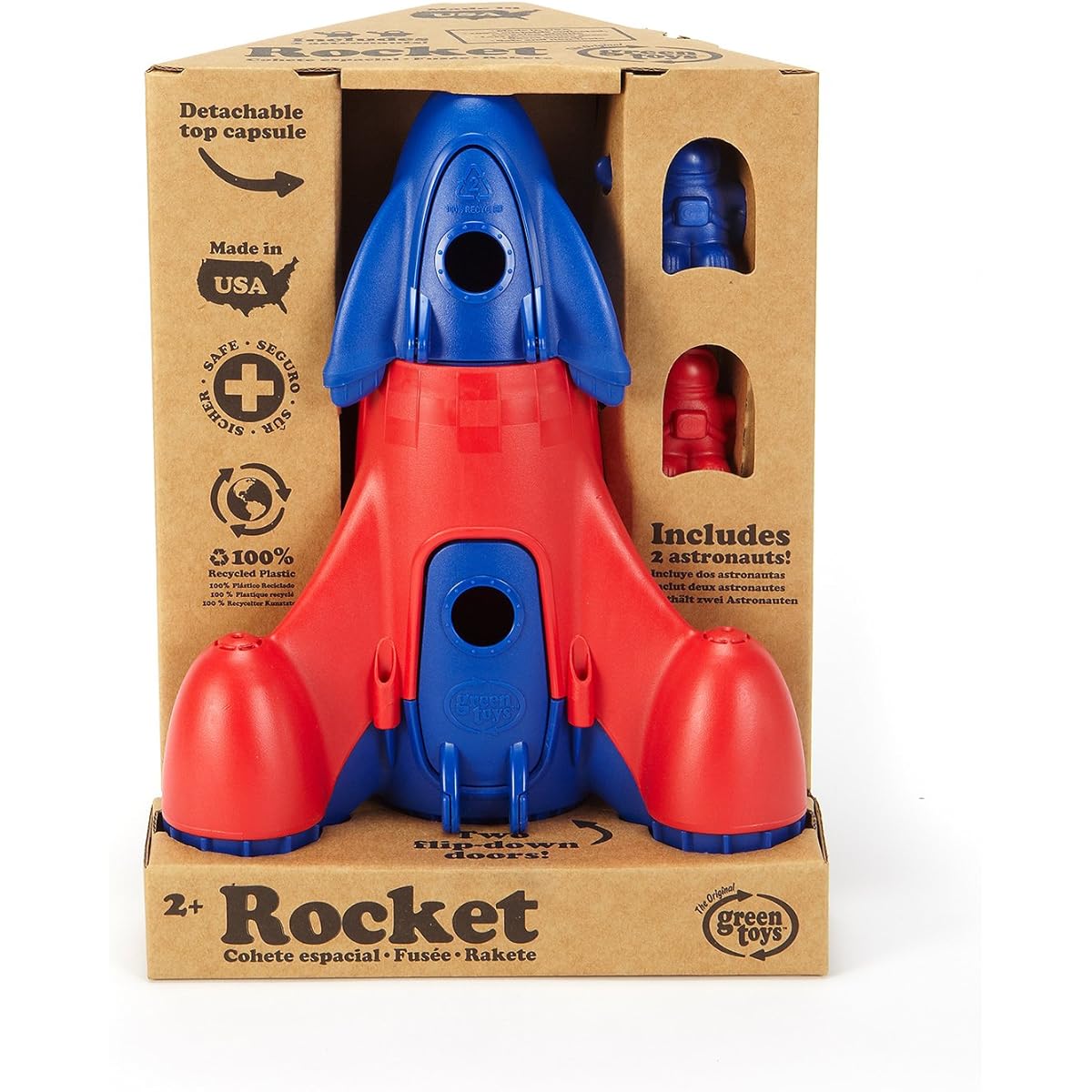 Green Toys Rocket Blue Top