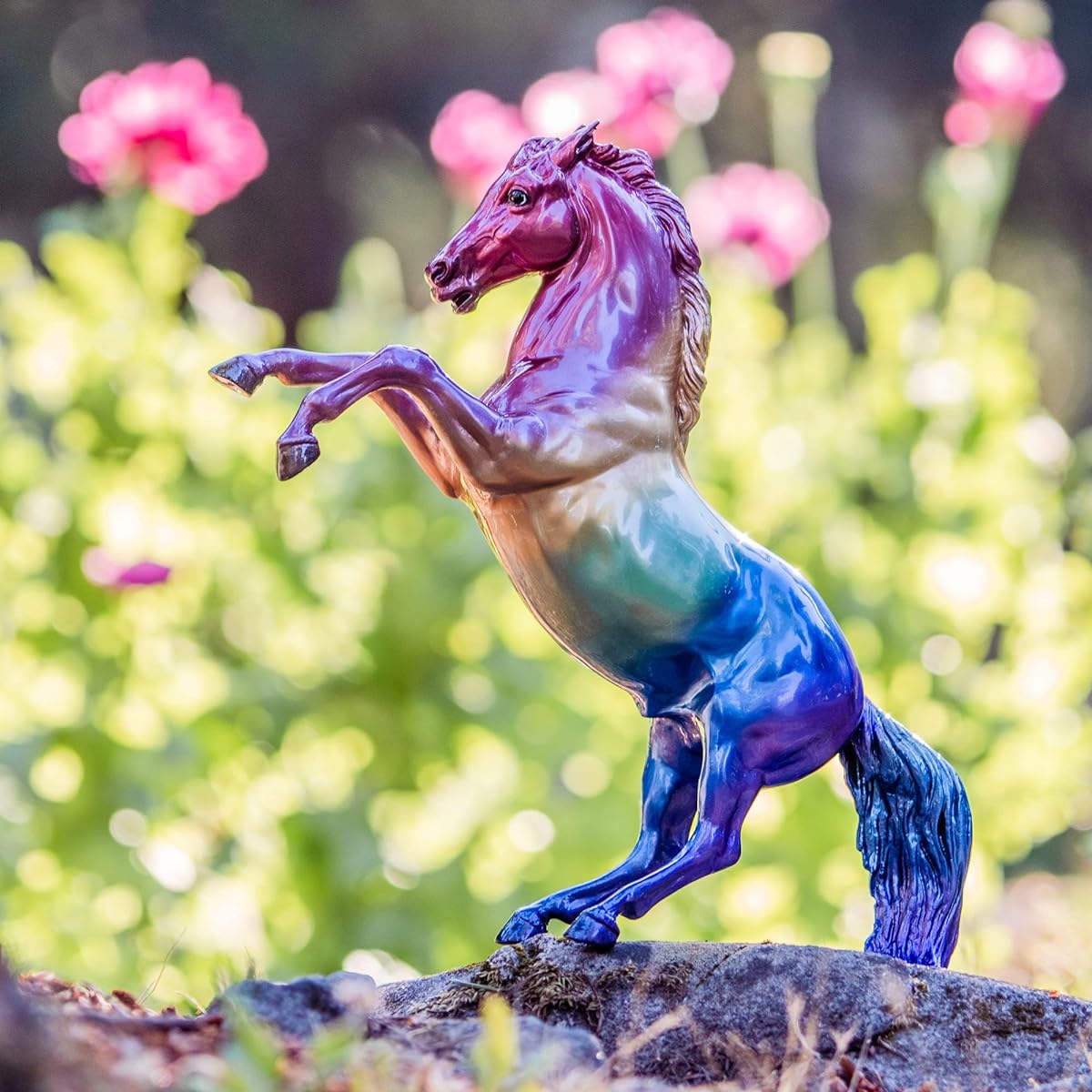 Breyer Horses Traditional Series Limited Edition | Jewel Rainbow Decorator | Horse Toy Model | 11.5" x 9" | 1:9 Scale Horse Figurine | Model #1866