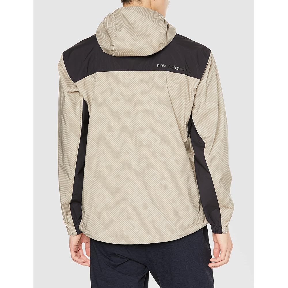 [New Balance] Golf Water Repellent Full Zip Parka (Bias Striped Pattern/4WAY Stretch/FLEX-IELD: Windproof) / Men's / 012-2220003