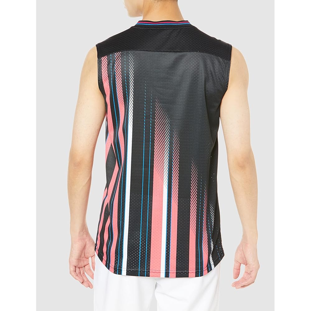 [Mizuno] Tennis Wear Dry Aeroflow Game Shirt Sleeveless High Breathability Dynamotion Fit Badminton 62JA2520