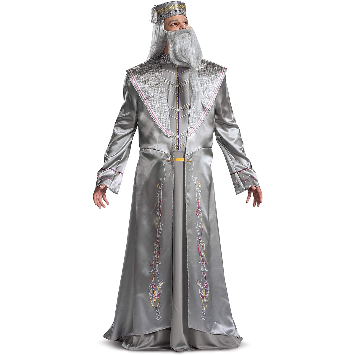 Disguise Men's Harry Potter Dumbledore Deluxe Adult Costume