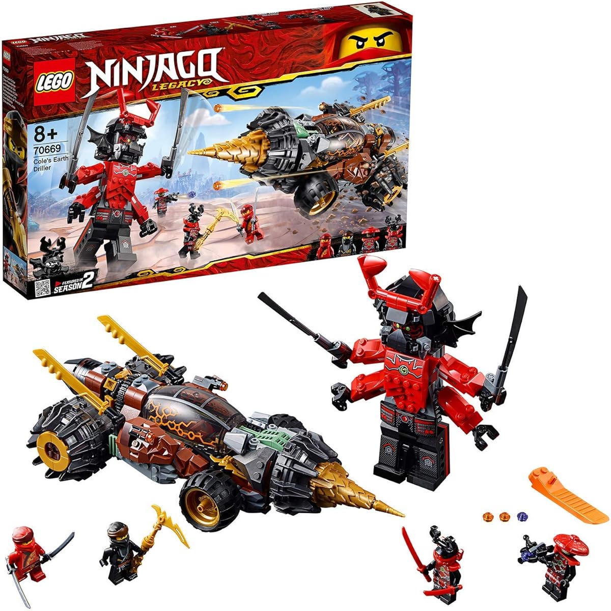 LEGO Ninjago Cole's Earth Driller 70669 Blocks Toys for Boys