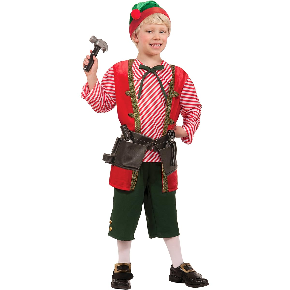 Forum Novelties Toy Maker Elf Costume, Child Medium