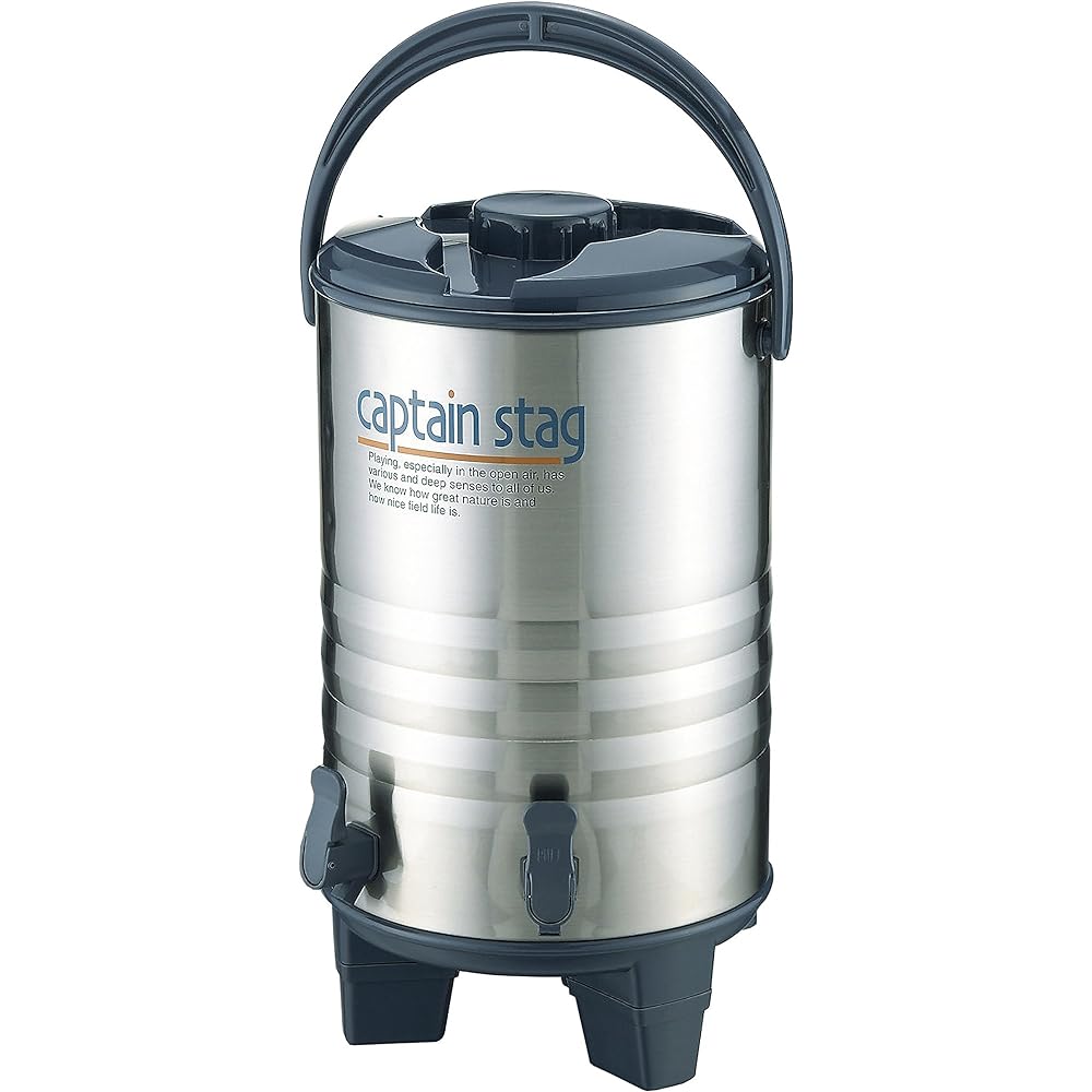 CAPTAIN STAG Jug Water Jug Tank Big Twin Cock [2 Plugs/Capacity 13L/16L] Heat/Cold Type Asta M-5035/M-5036