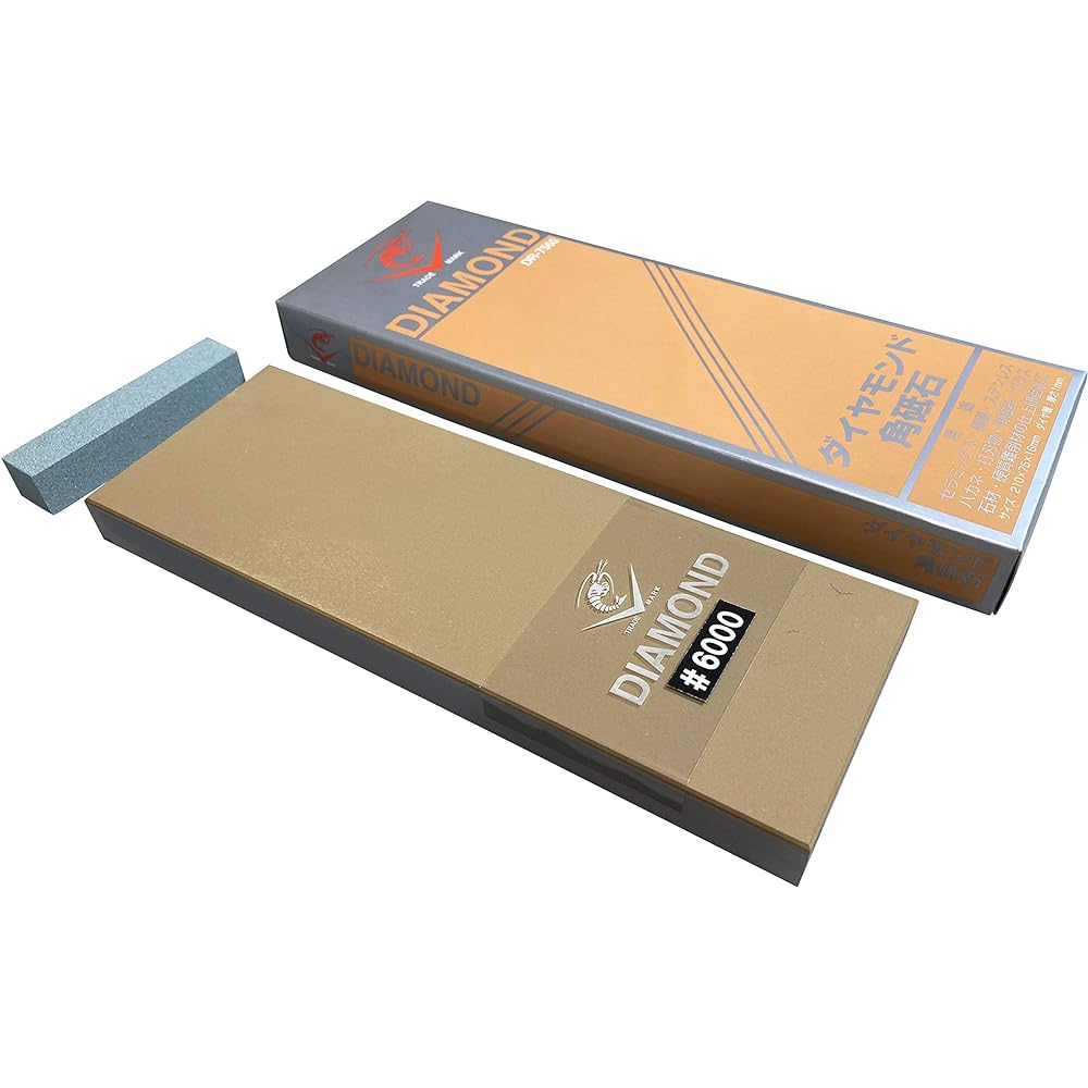Naniwa Polishing Industry Naniwa Diamond Square Whetstone DR-7560 #6000