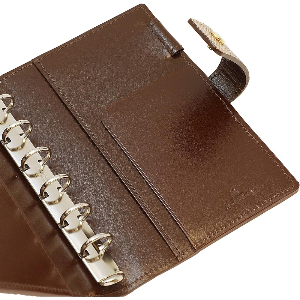 Ashford Mini 6 Hole Size Neofinard Ring Diameter 13mm [Beige] System Notebook Binder 1249-060