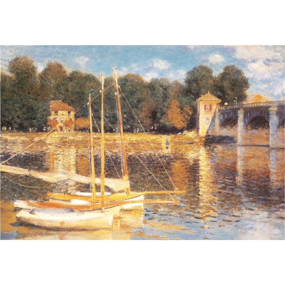 Monet's masterpiece frame 1746440・The Bridge of Argenteuil 1193al