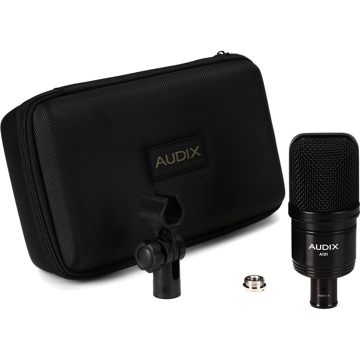 AUDIX A131 Instrument Recording Guitar Amplifier Drum Overhead Video Streaming Studio Large Diaphragm Condenser Microphone Unidirectional Black