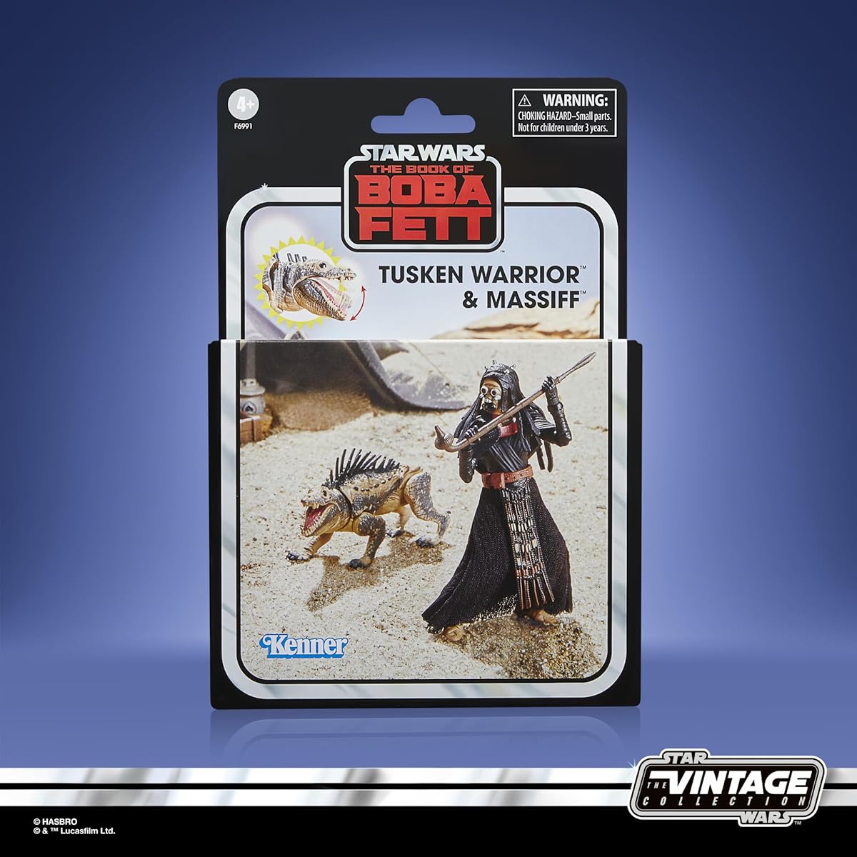 Hasbro Star Wars Vintage Collection Tusken Warrior & Mountain Range 2-Pack 3.75" Book of Boba Fett