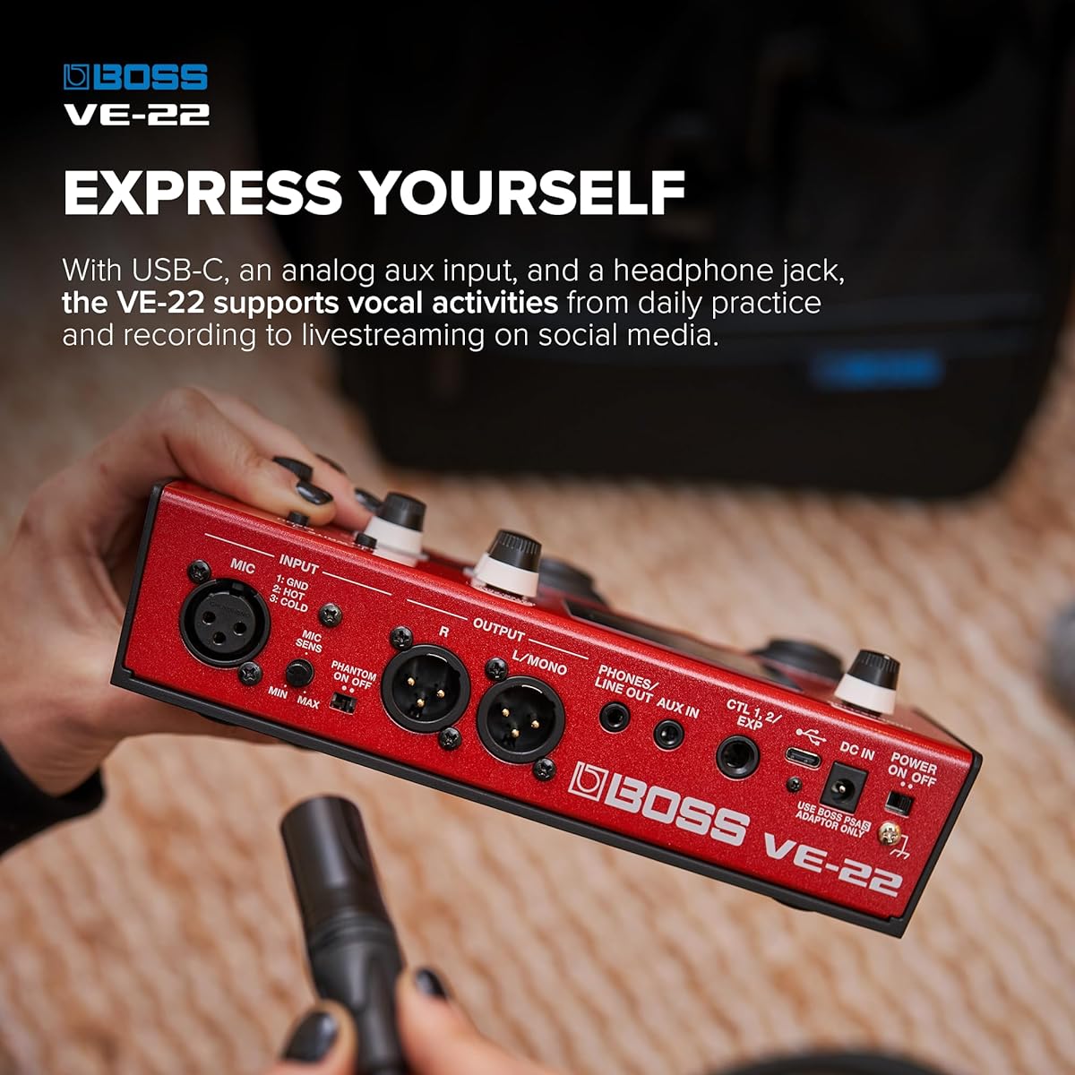 BOSS VE-22 Vocal Performer
