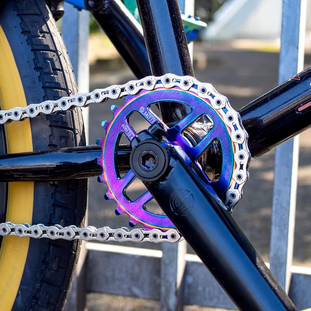 Salt Bicycle BMX Chainring PRO Sprocket 25T Blue